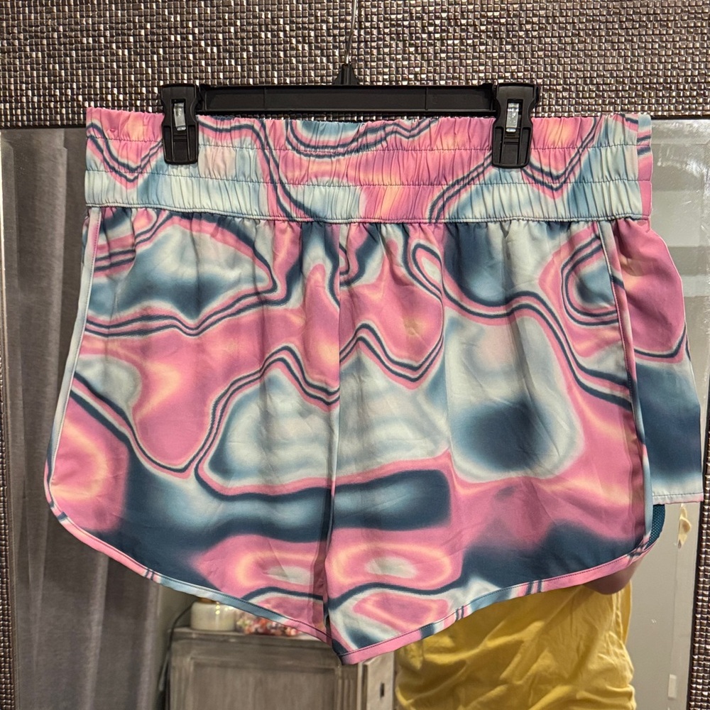 Stylish Pink and Blue Women's DSG Shorts